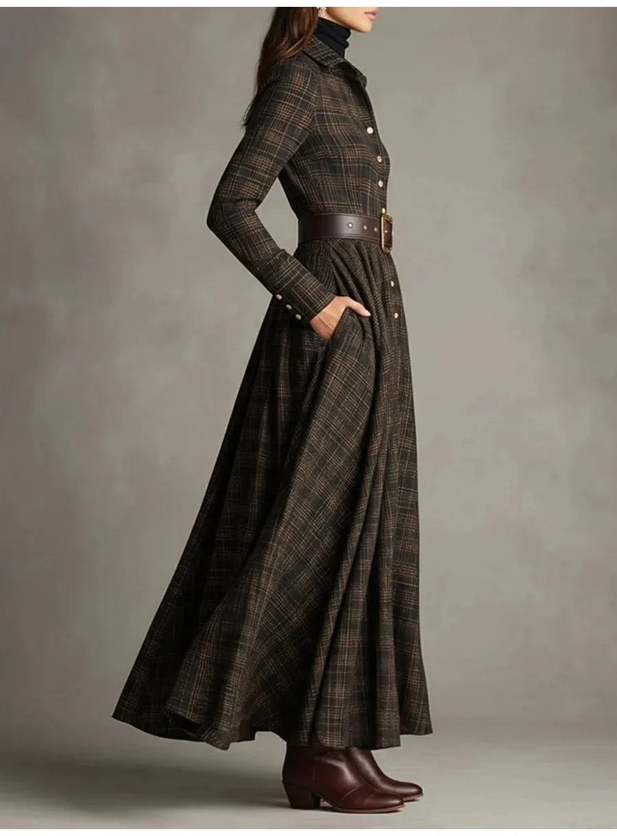 Aubrielle - Robe longue élégante et décontractée